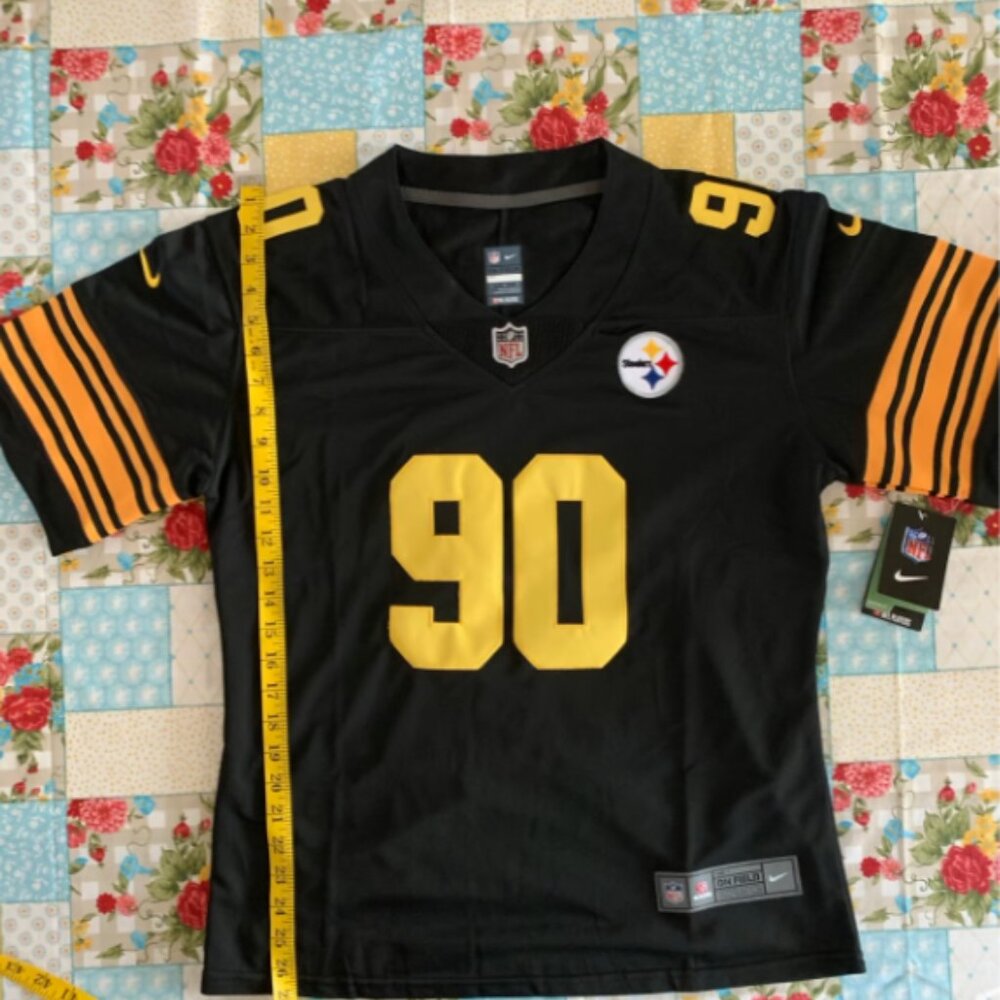 #90 TJ Watt home   Pittsburgh Steelers Jersey